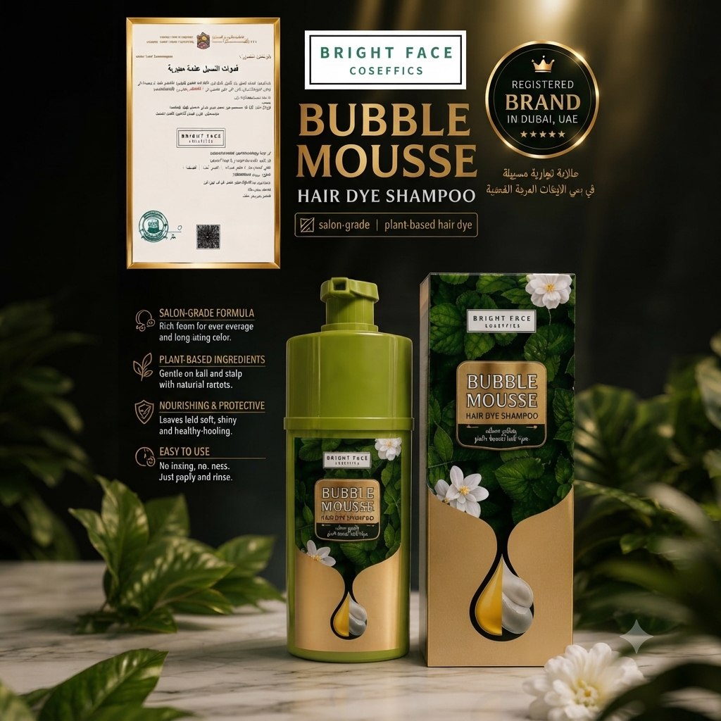 Bubble Mousse Hair Color Shampoo – Mild, Safe & Lasting Color