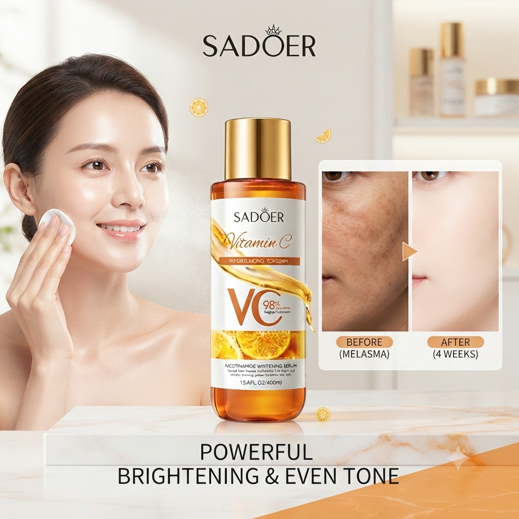 Combo Trio | Vitamin C Toner + SPF 90 Sunblock + Retinol Dragon Blood Cream