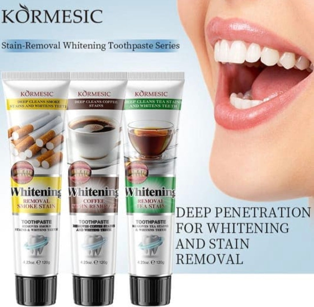 Whitening Stain Remover – Smoke, Coffee & Tea