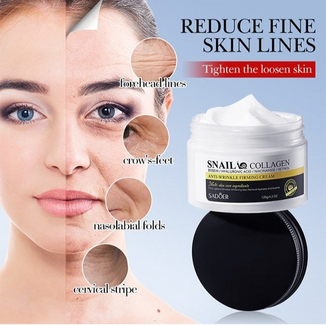 Snail Collagen Cleanser, Cream & Serum – Smooth, Restore & Rejuvenate