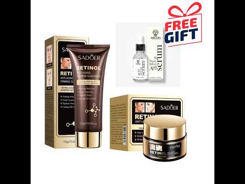 Retinol Anti-Aging Firming Cleanser & Cream