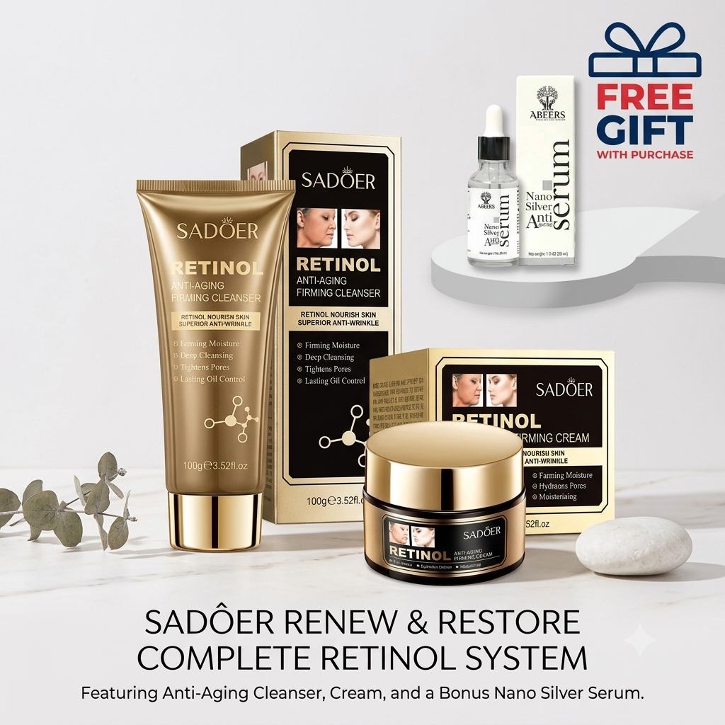 Retinol Anti-Aging Firming Cleanser & Cream